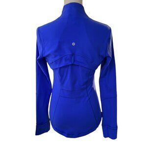 Lululemon Define Jacket Full Zip Harbor Blue Size 6
